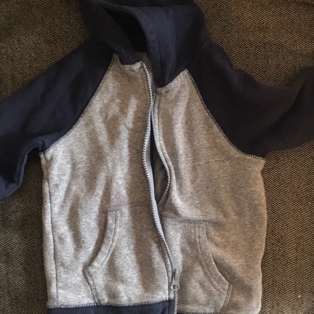 Spring boys jacket with hood. Size 4T